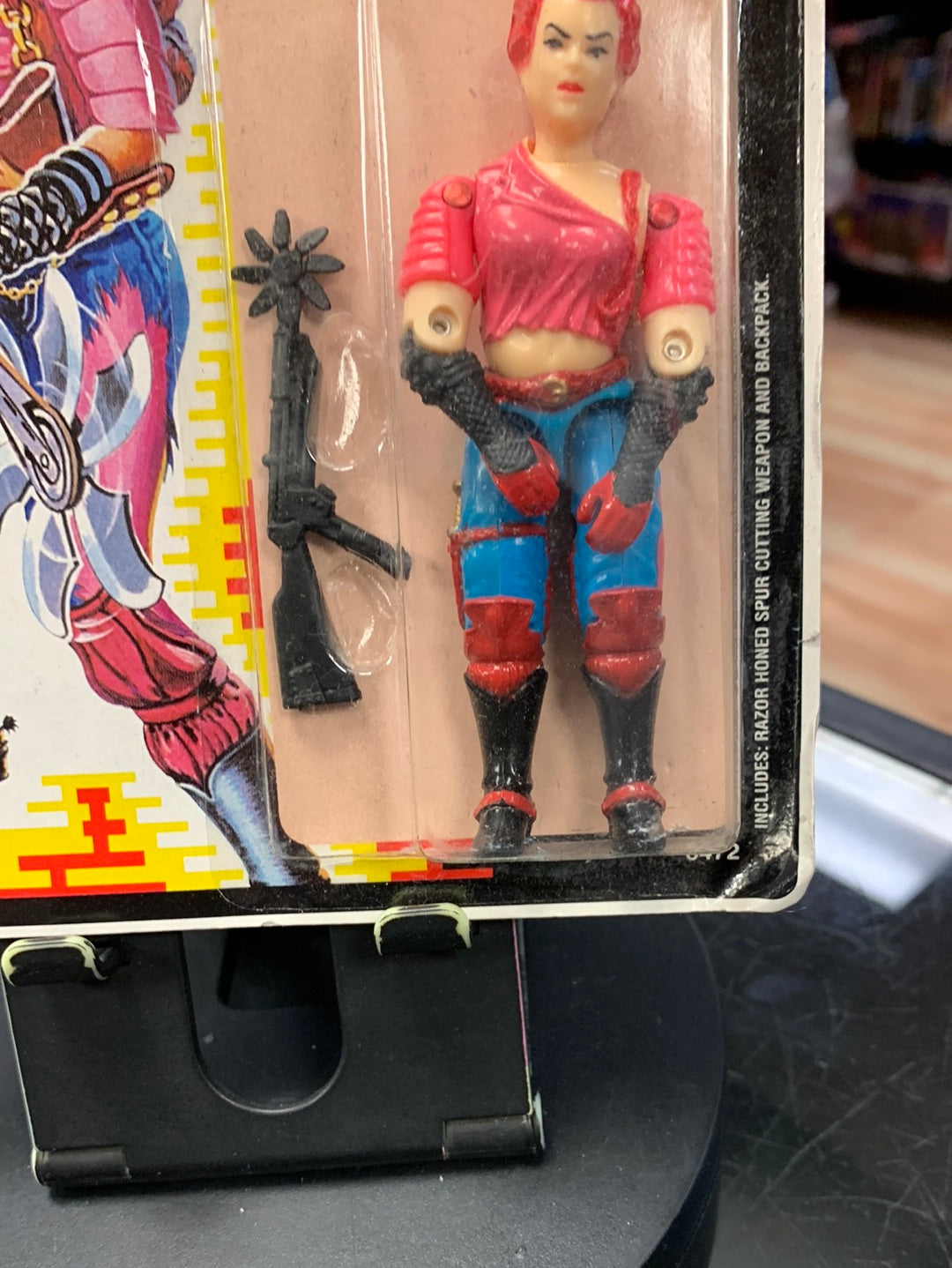 Zarana (Vintage GI Joe, FunSkool India) Sealed product image 5, provided for visual reference and product detail review