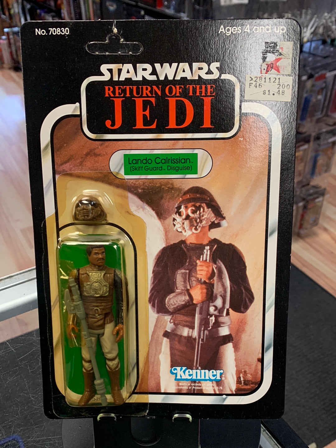 Skiff Guard Lando ROTJ 79A 8102 (Vintage Star Wars, Kenner) product image 1, provided for visual reference and product