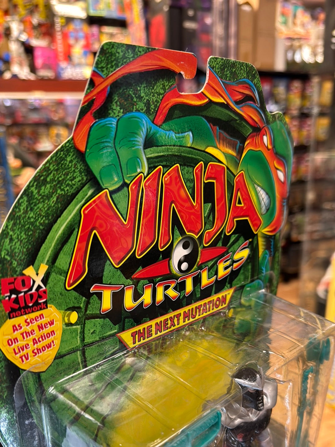 Shredder Next Mutation (Vintage TMNT NInja Turtles, Playmates) Sealed product image 7, provided for visual reference and