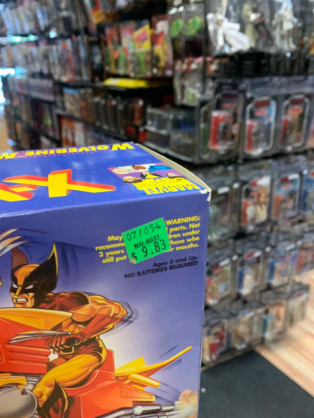 Wolverine Mutantcycle (Vintage X-Men, Toybiz) UNUSED product image 4, provided for visual reference and product detail review