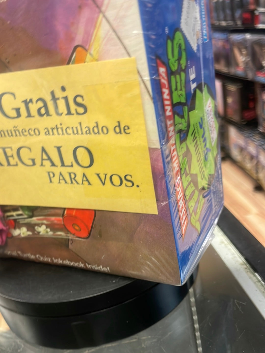 Argentinian Cheapskate with Splinter (Vintage TMNT Ninja Turtles, Playmates) product image 7, provided for visual reference