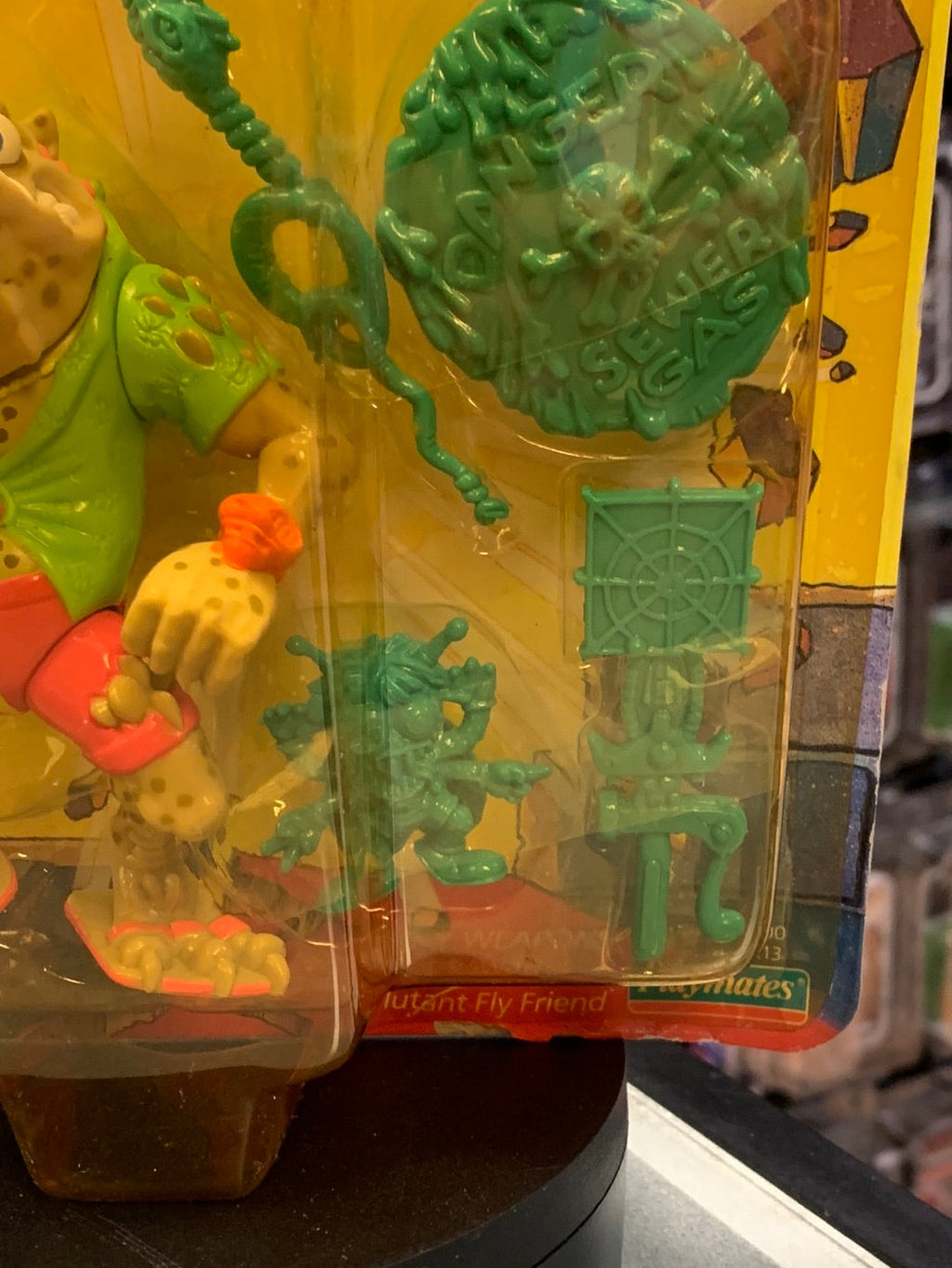 Napoleon Bonafrog 0090 (Vintage TMNT Ninja Turtles, Playmates) Sealed product image 4, provided for visual reference and