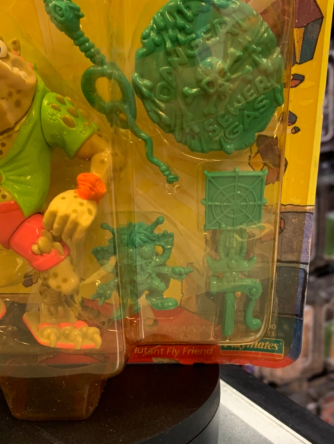 Napoleon Bonafrog 0090 (Vintage TMNT Ninja Turtles, Playmates) Sealed product image 4, provided for visual reference and