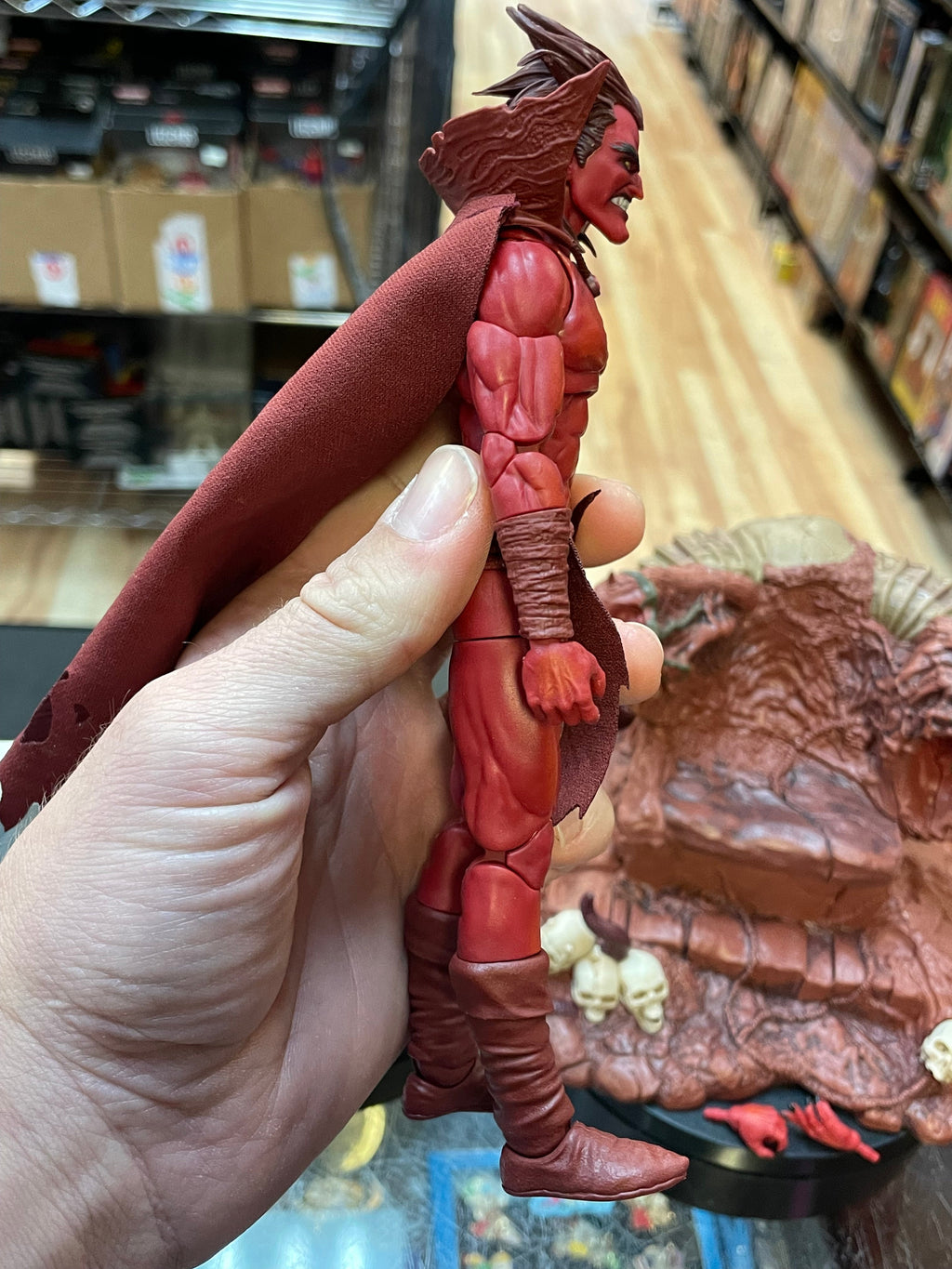 Mephisto With Throne (Marvel Legends, Hasbro) COMPLETE product image 5, provided for visual reference and product detail