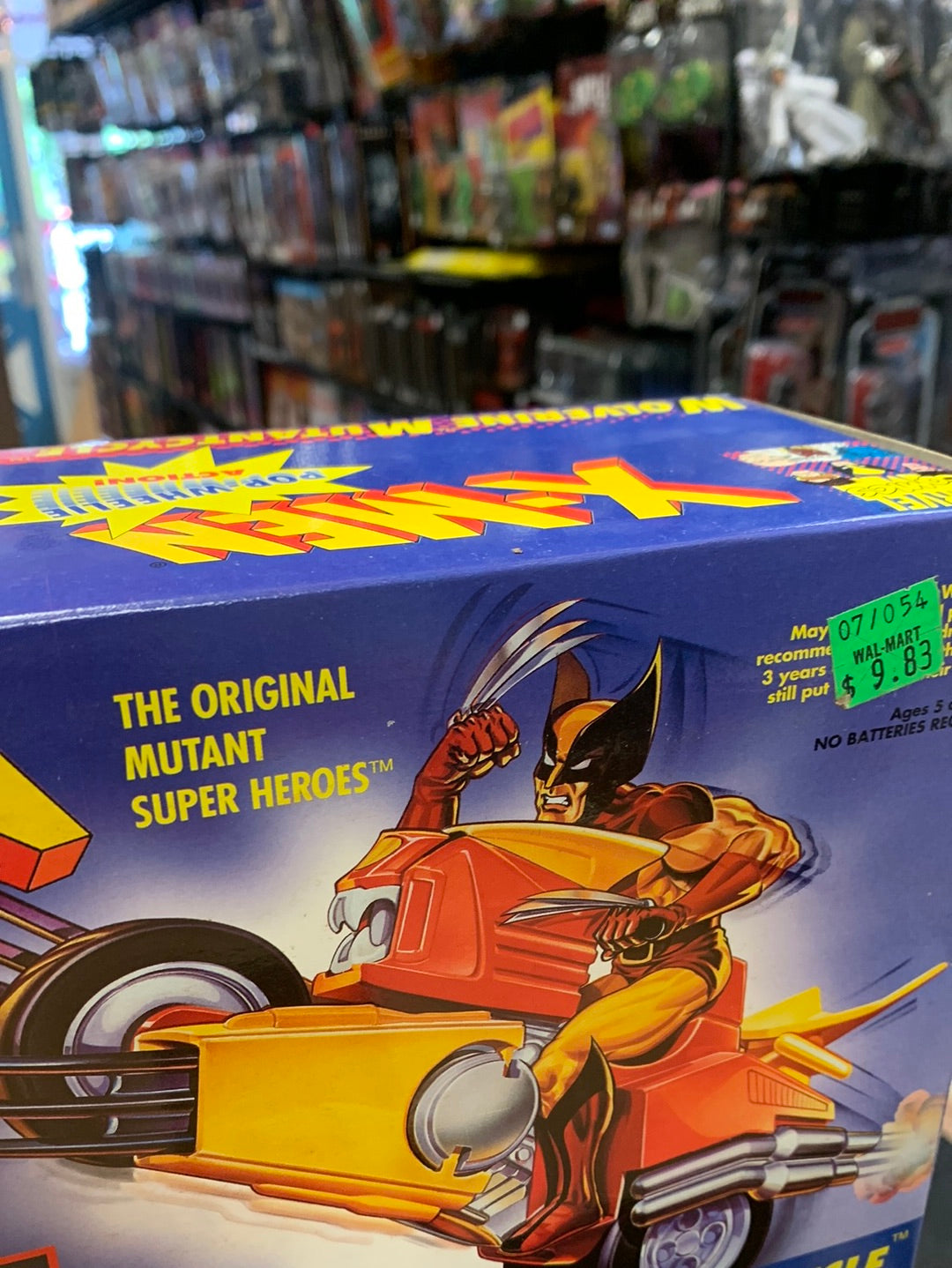 Wolverine Mutantcycle (Vintage X-Men, Toybiz) UNUSED product image 3, provided for visual reference and product detail review