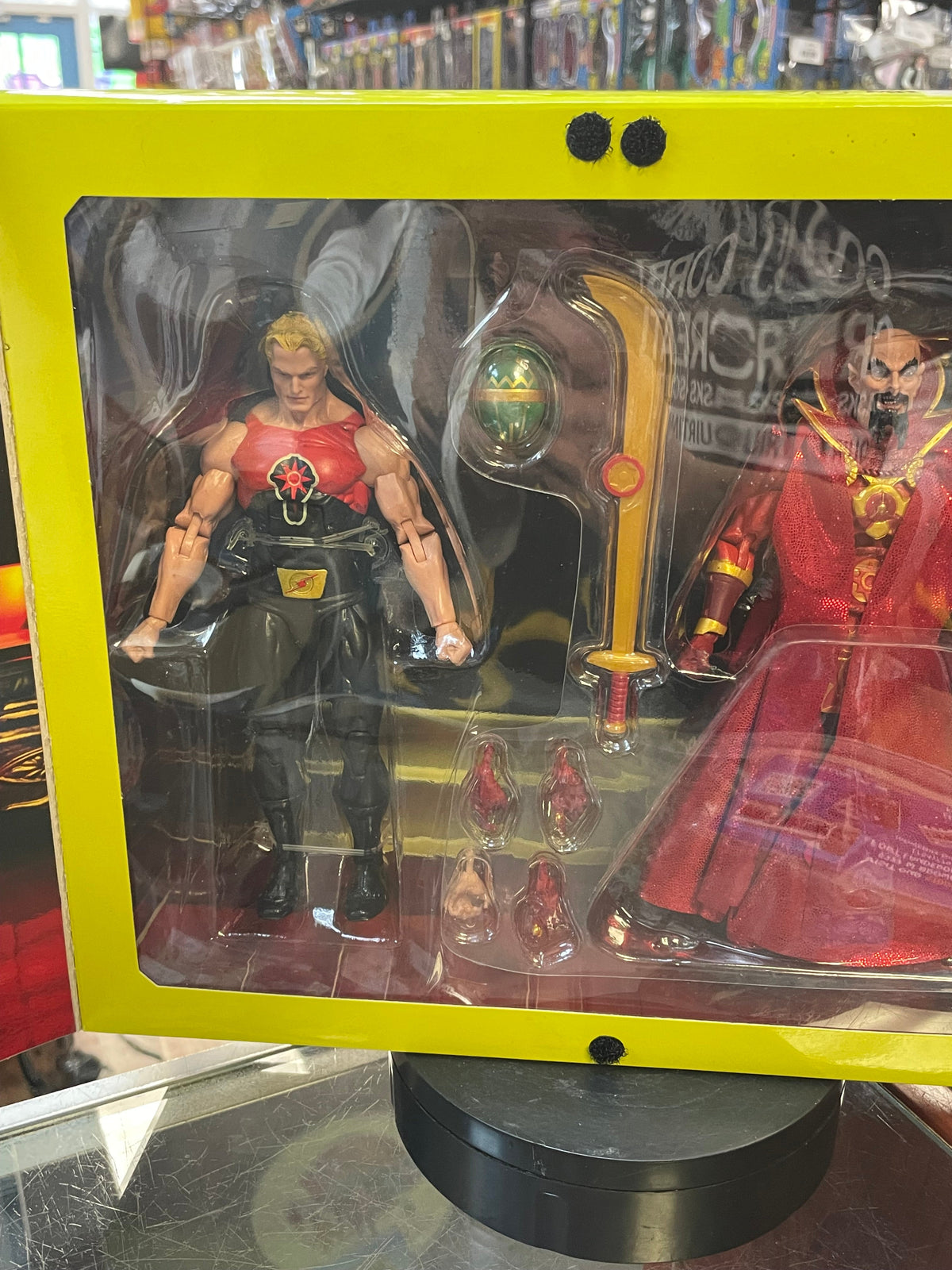 Flash Gordon & Ming of Merciless (Flash Gordon, Neca) **SEALED** product image 3, provided for visual reference and product