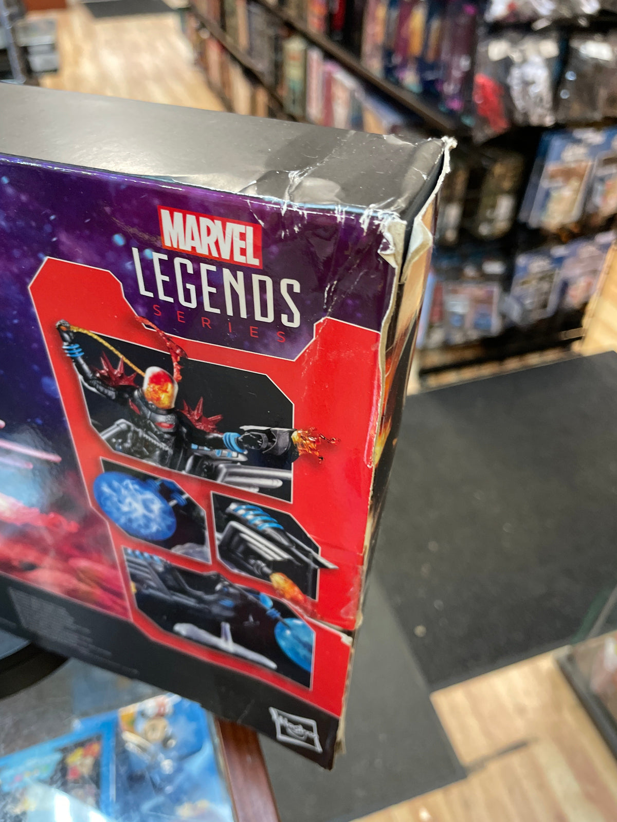Cosmic Ghost Rider (Marvel Legends, Hasbro) **SEALED** product image 4, provided for visual reference and product detail