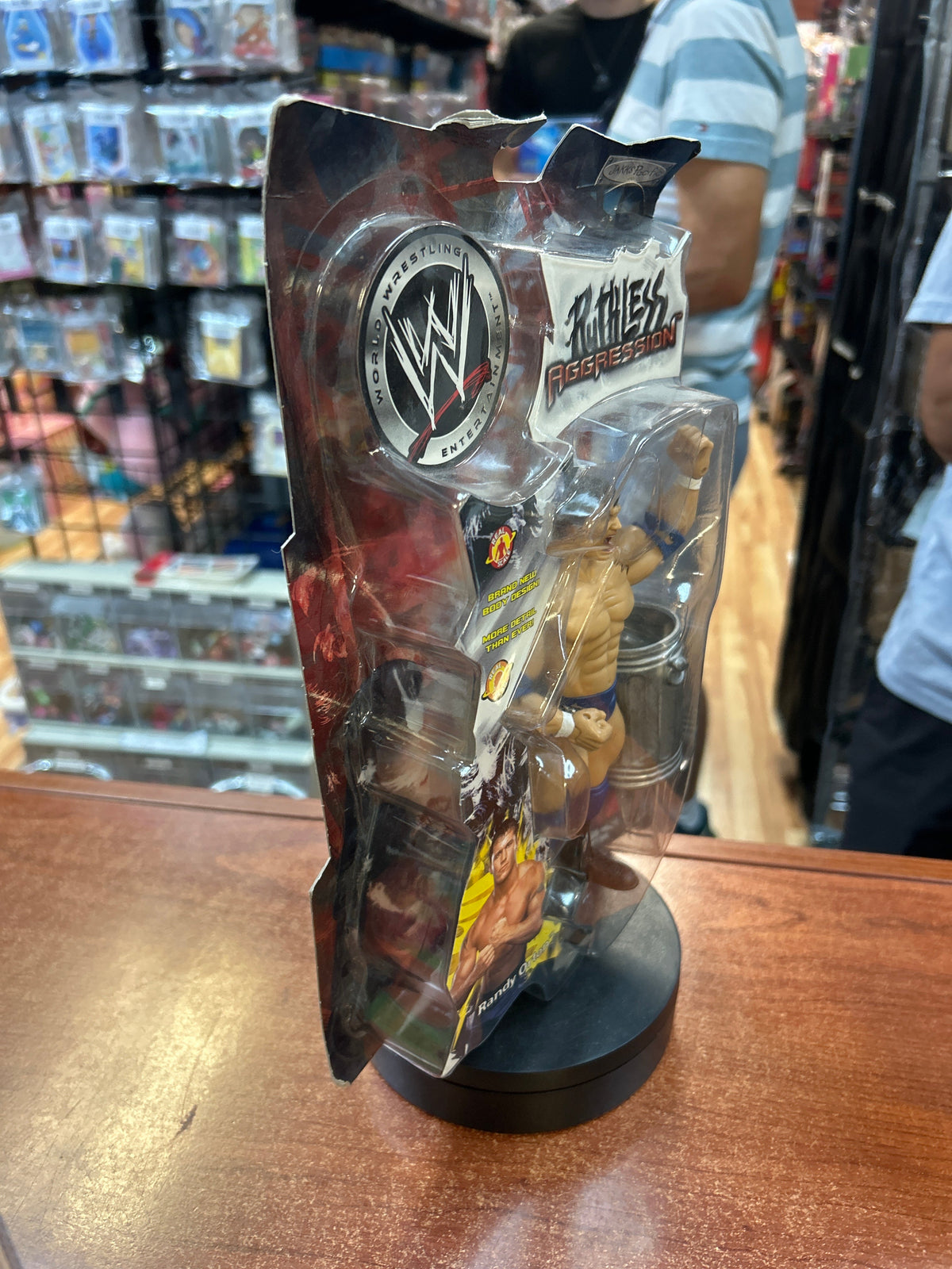 Randy Orton -Ruthless Aggression- (WWE, Jakks Pacific) **SEALED** product image 2, provided for visual reference and product