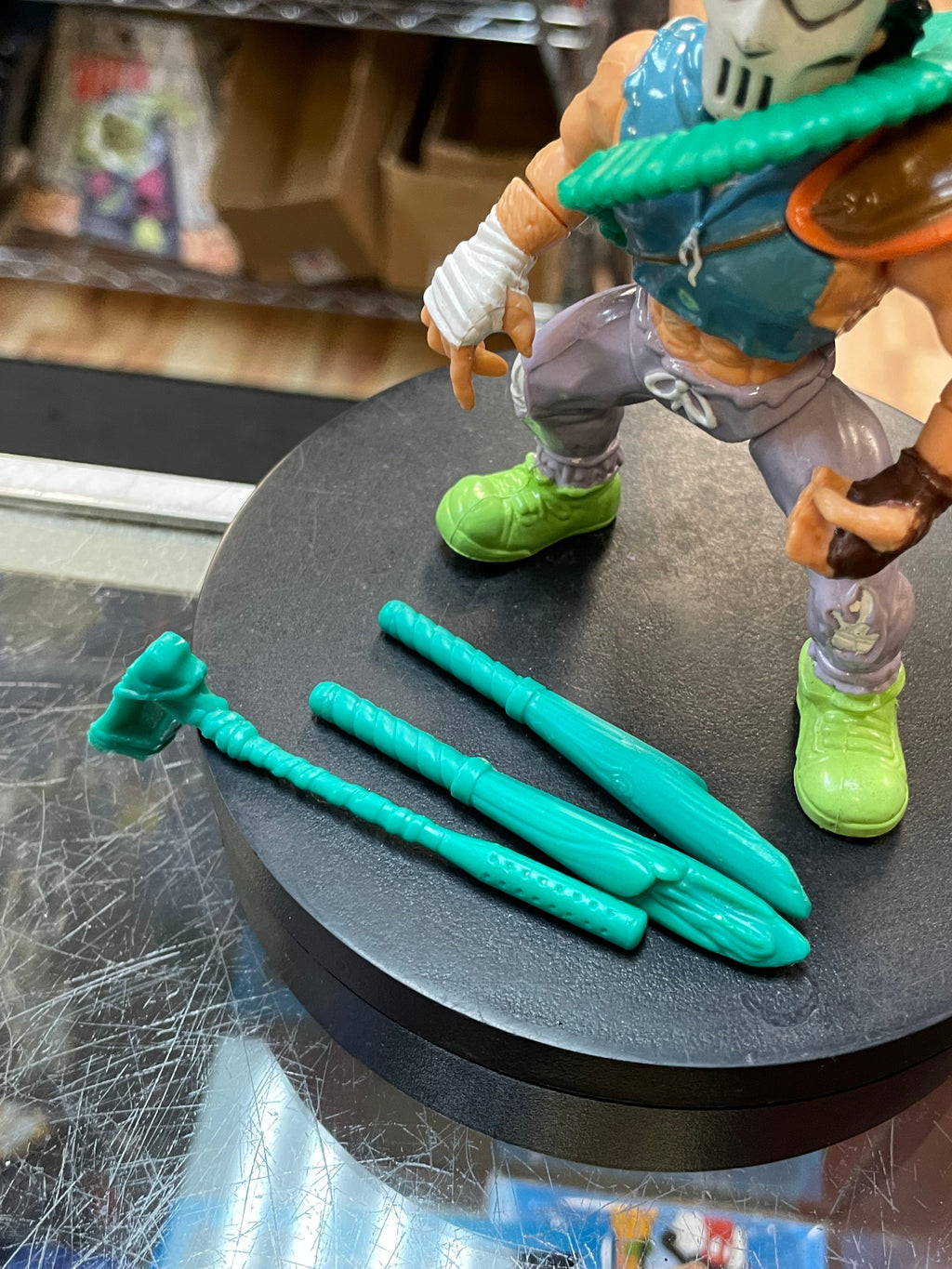 Casey Jones 2454 (TMNT Ninja Turtles, Playmates) **COMPLETE** product image 4, provided for visual reference and product