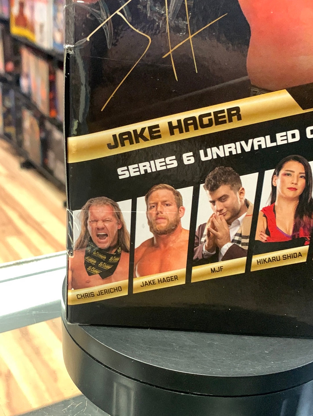 Jake Hager Series 6 Chase 1 of 3000(Jazwares, AEW All Elite Wrestling) product image 8, provided for visual reference and