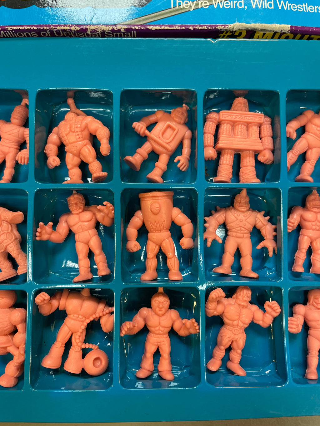 Mighty Maulers Set 3 #2649 (Vintage Muscle Men, Mattel) COMPLETE product image 7, provided for visual reference and product