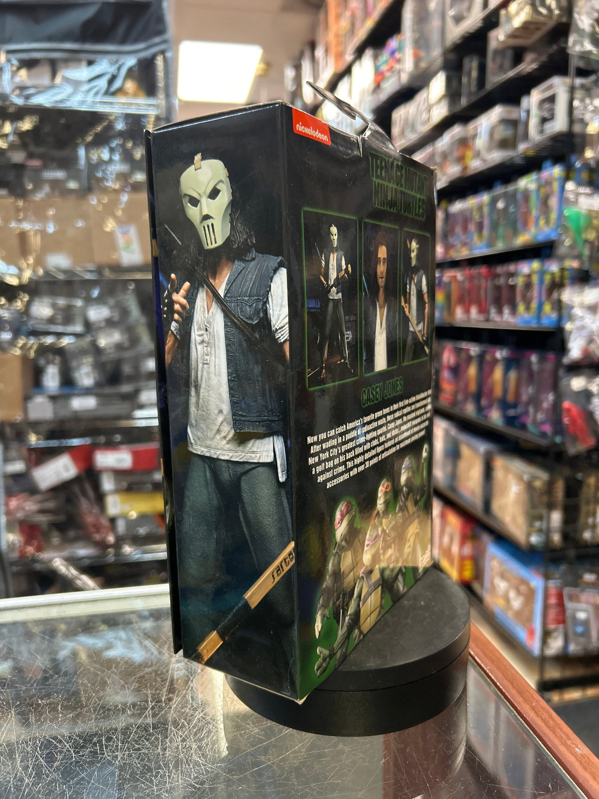 Ultimate Casey Jones (TMNT Ninja Turtles, NECA) **SEALED** product image 5, provided for visual reference and product detail