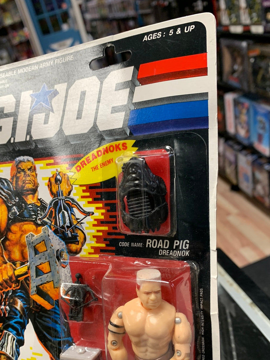 Dreadnok Road Pig (Vintage GI Joe, FunSkool India) Sealed product image 10, provided for visual reference and product detail