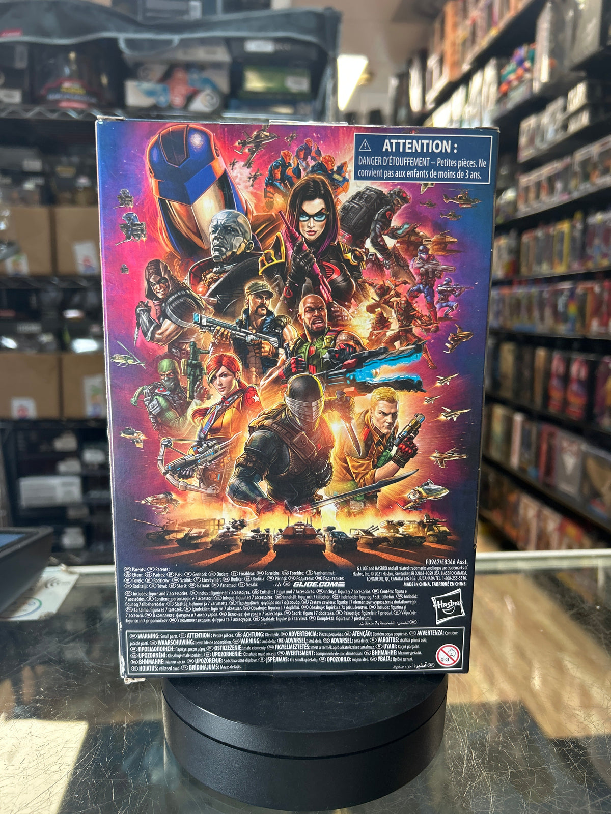 Zartan (GI Joe Classified, Hasbro) **SEALED** product image 4, provided for visual reference and product detail review