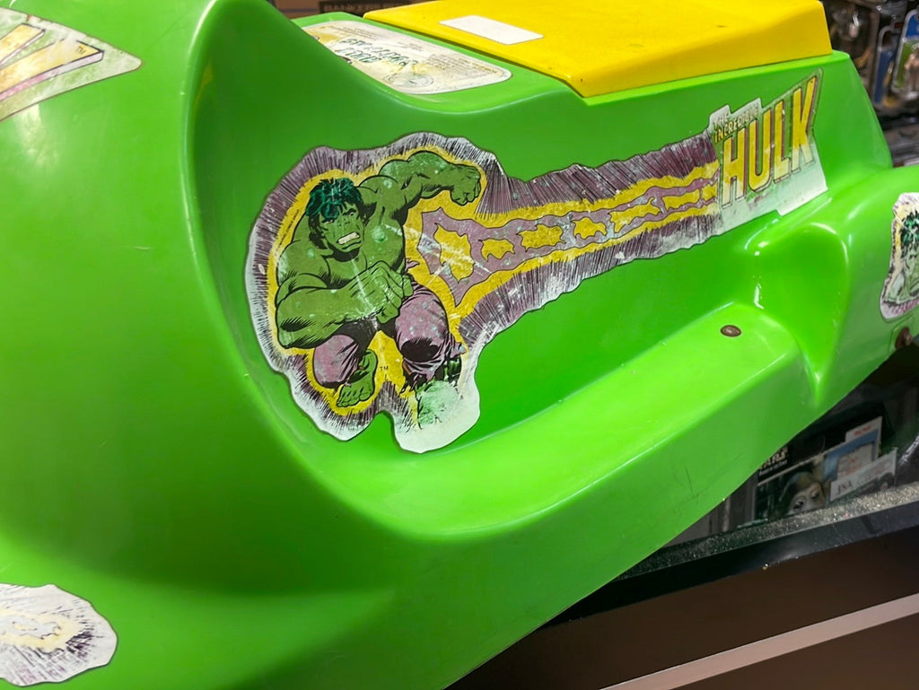Incredible Hulk Power Mobile Peddle Car (Vintage Marvel, Empire) product image 7, provided for visual reference and product