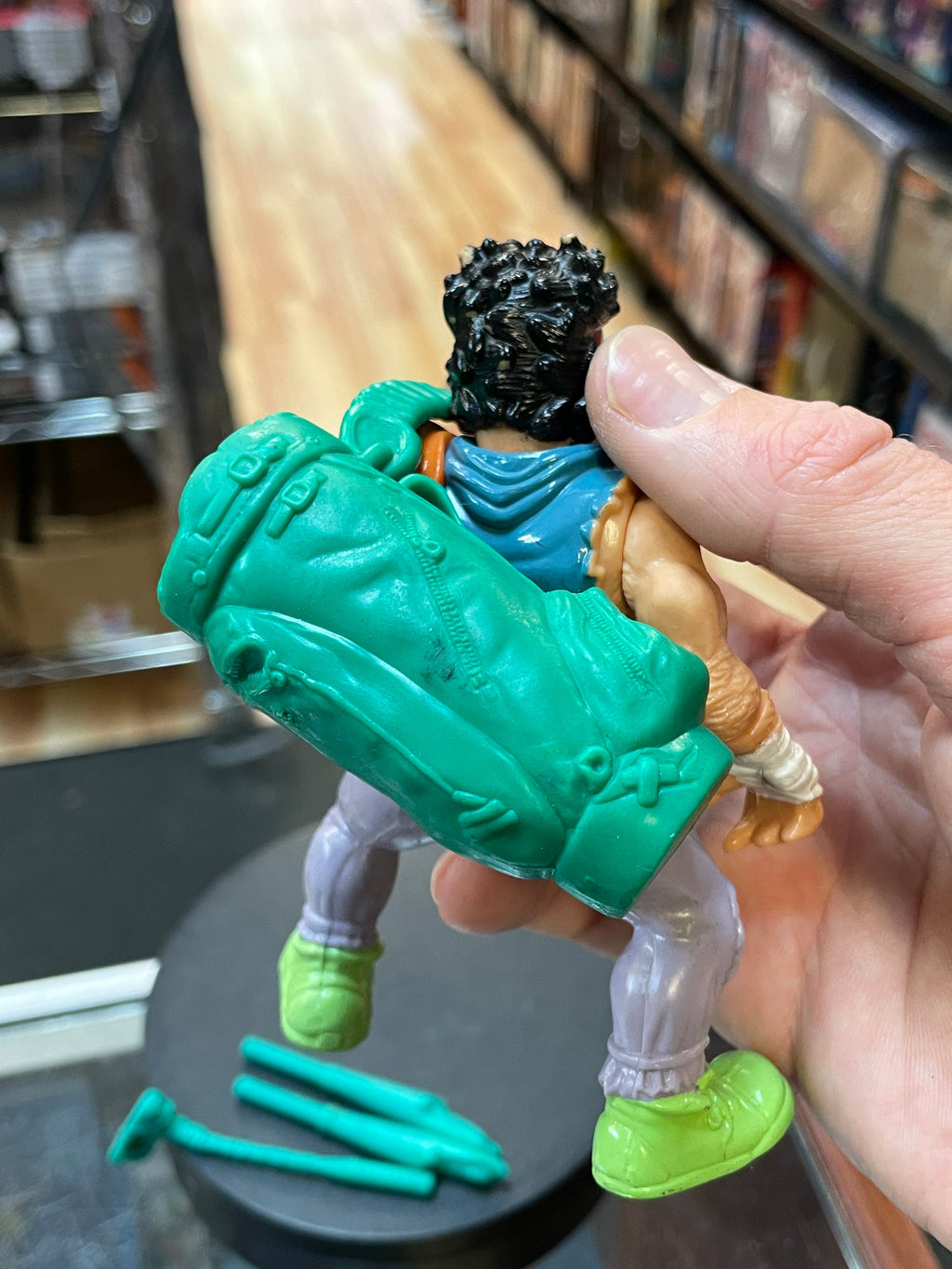 Casey Jones 2454 (TMNT Ninja Turtles, Playmates) **COMPLETE** product image 7, provided for visual reference and product