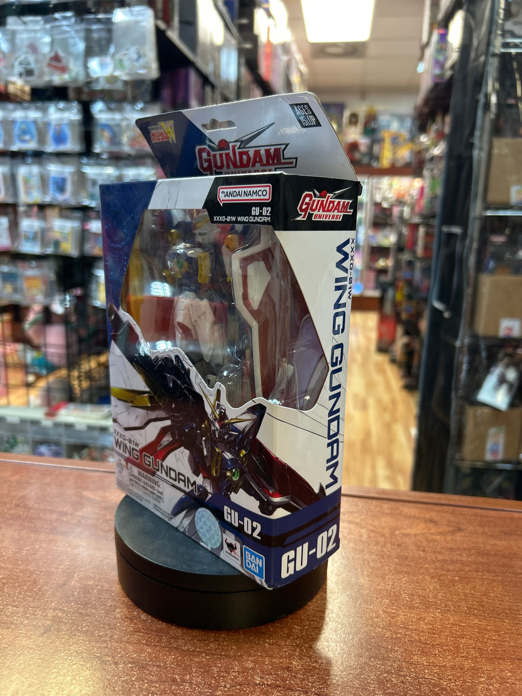 GU-02 Wing Gundam (Bandai Namco, Gundam) **SEALED** product image 6, provided for visual reference and product detail review