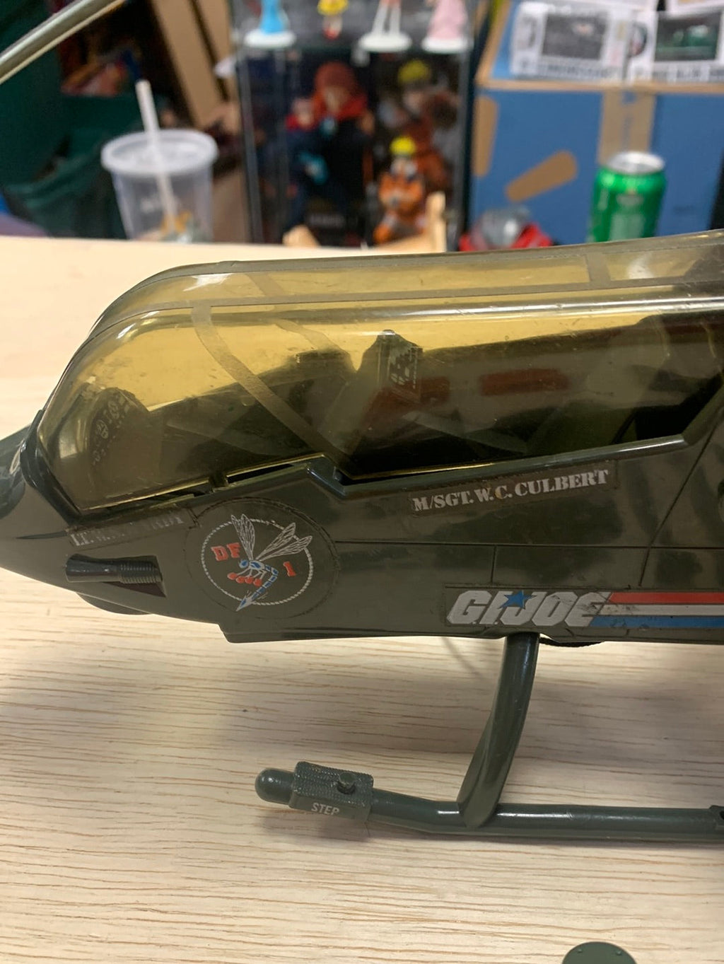 Dragonfly with WildBill 7731 (Vintage GI Joe, Hasbro) Complete product image 14, provided for visual reference and product