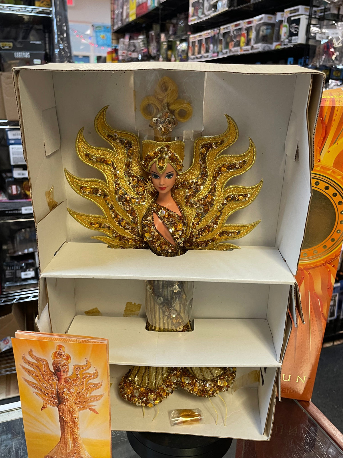 Goddess Of The Sun -ZZ- #14056 (Barbie, Mattel) **Sealed** product image 2, provided for visual reference and product detail