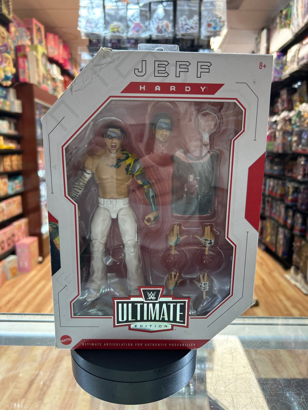 Jeff Hardy (WWE Ultimate Edition, Mattel) *COMPLETE* product image 1, provided for visual reference and product detail review