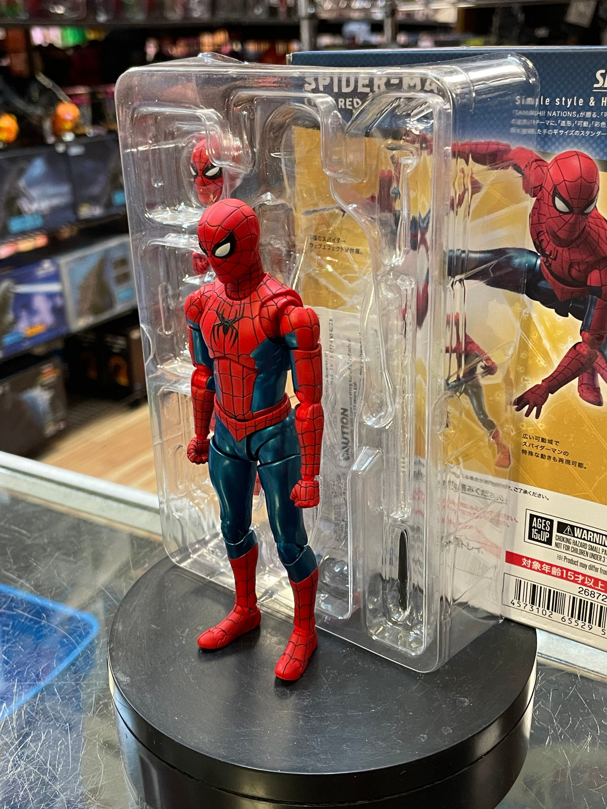 Final Swing Spider-Man (Bandai Tamashii Nations, Marvel) COMPLETE product image 2, provided for visual reference and product
