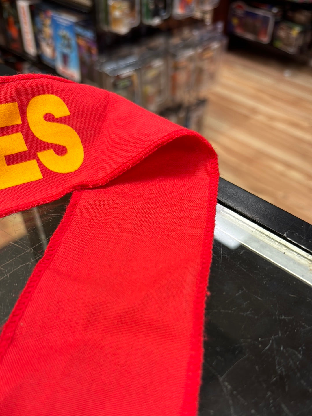 Hulk Hogan Hulk Rules Bandana 36” (Vintage WWF WWE, Titan Sports) product image 5, provided for visual reference and product