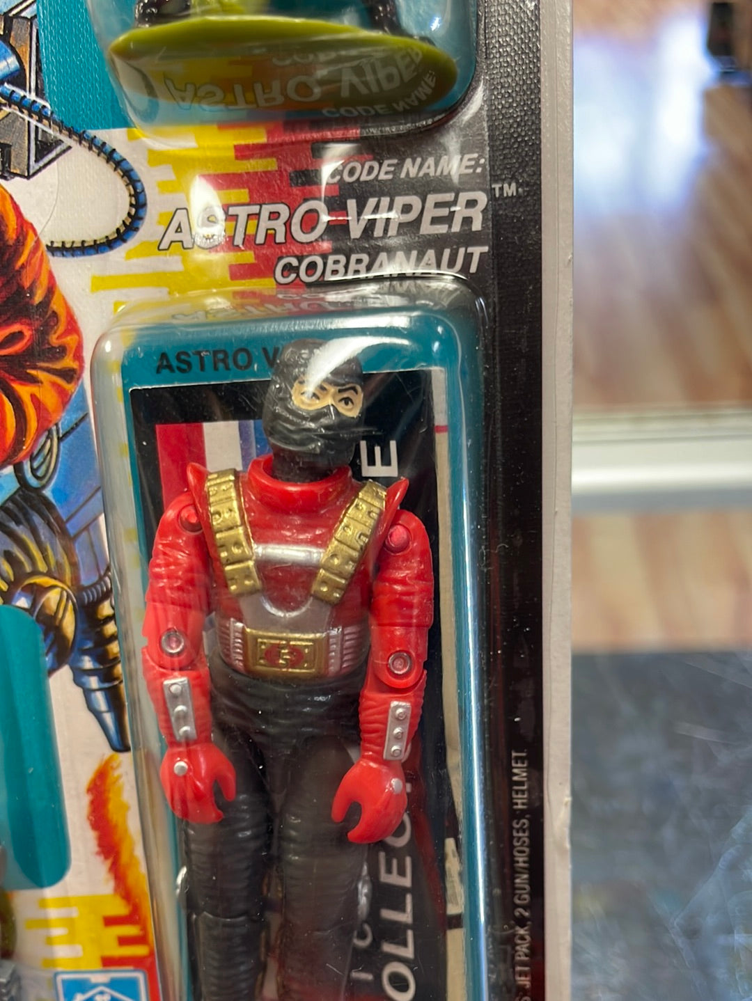 Astro Viper with Micro Figure (Vintage GI Joe, Hasbro) Sealed product image 5, provided for visual reference and product