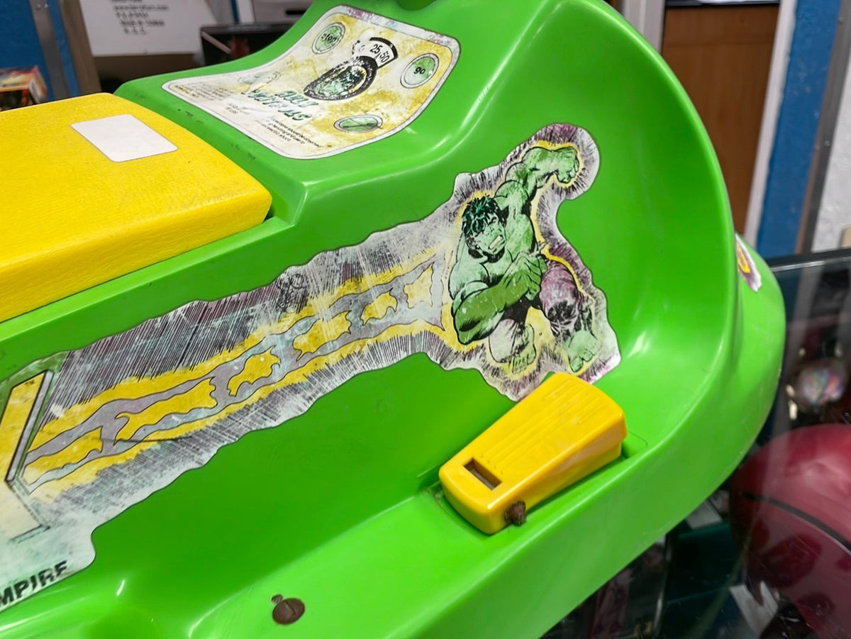 Incredible Hulk Power Mobile Peddle Car (Vintage Marvel, Empire) product image 16, provided for visual reference and product