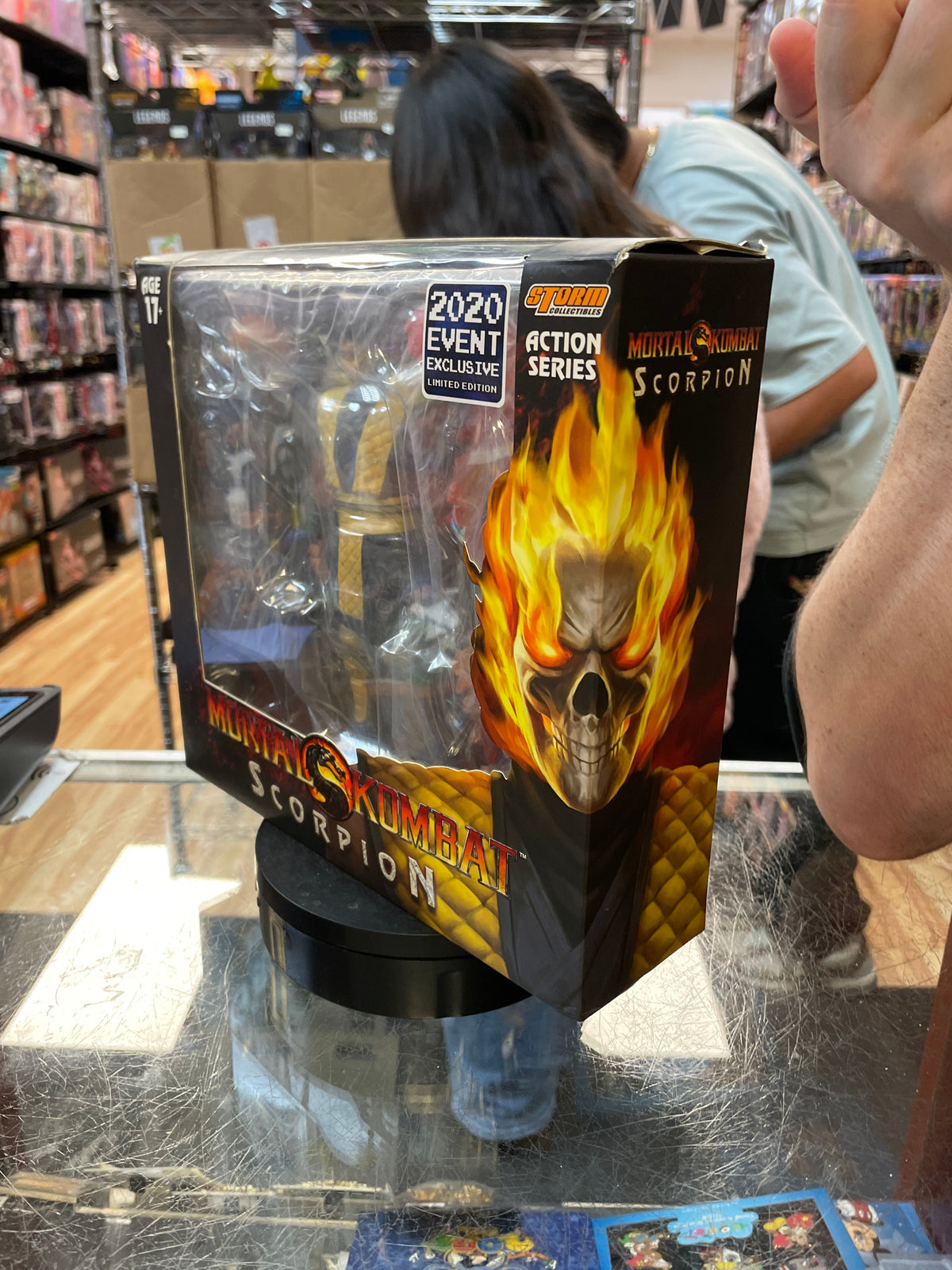 Scorpion 2020 Event Exclusive (Mortal Kombat, Storm Collectibles) INCOMPLETE product image 2, provided for visual reference