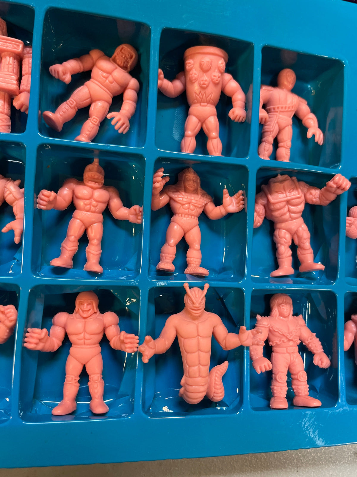Mighty Maulers Set 3 #2649 (Vintage Muscle Men, Mattel) COMPLETE product image 5, provided for visual reference and product