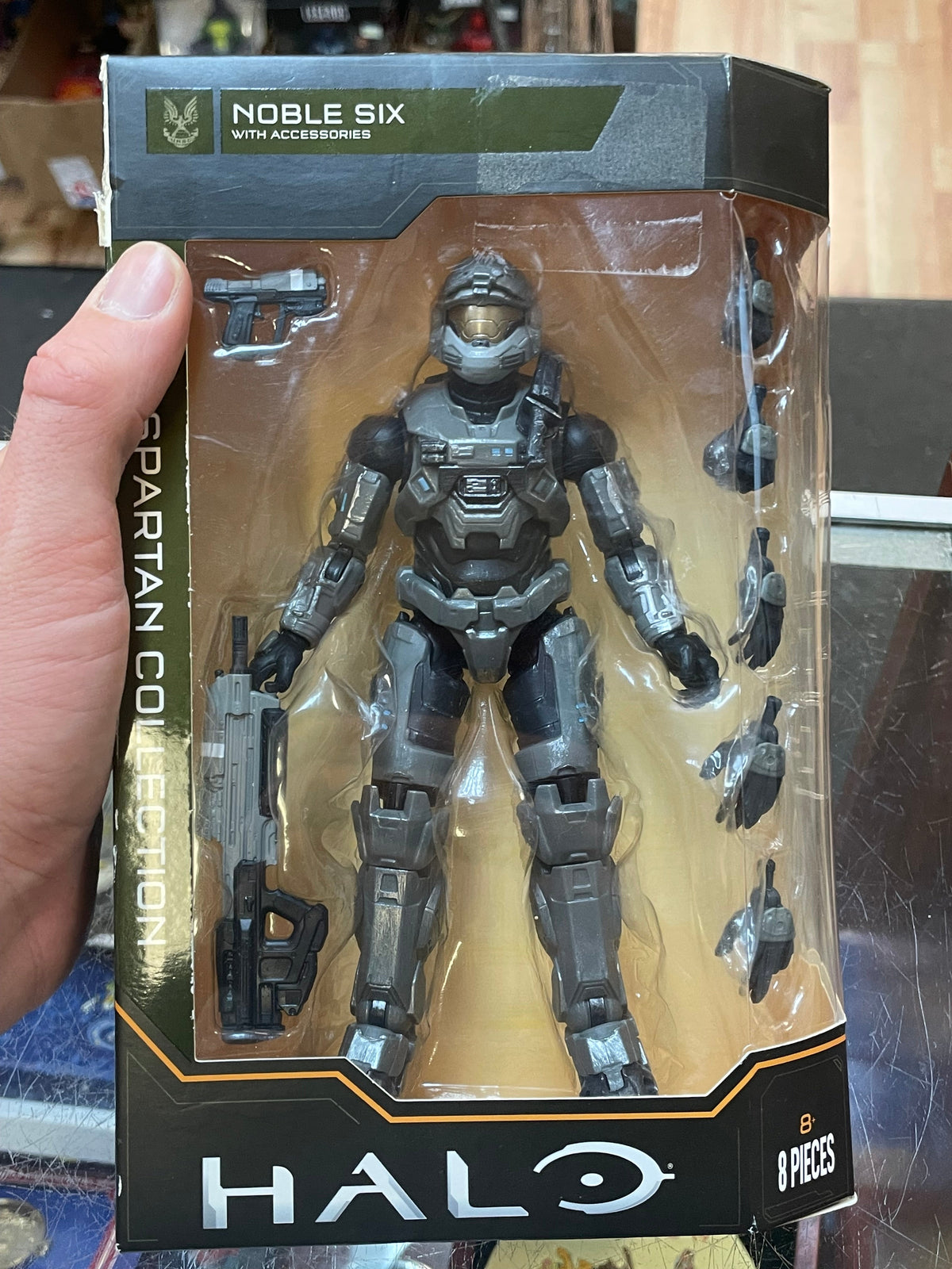Noble Six -Spartan Collection- (Jazwares, Halo) **SEALED** product image 5, provided for visual reference and product detail