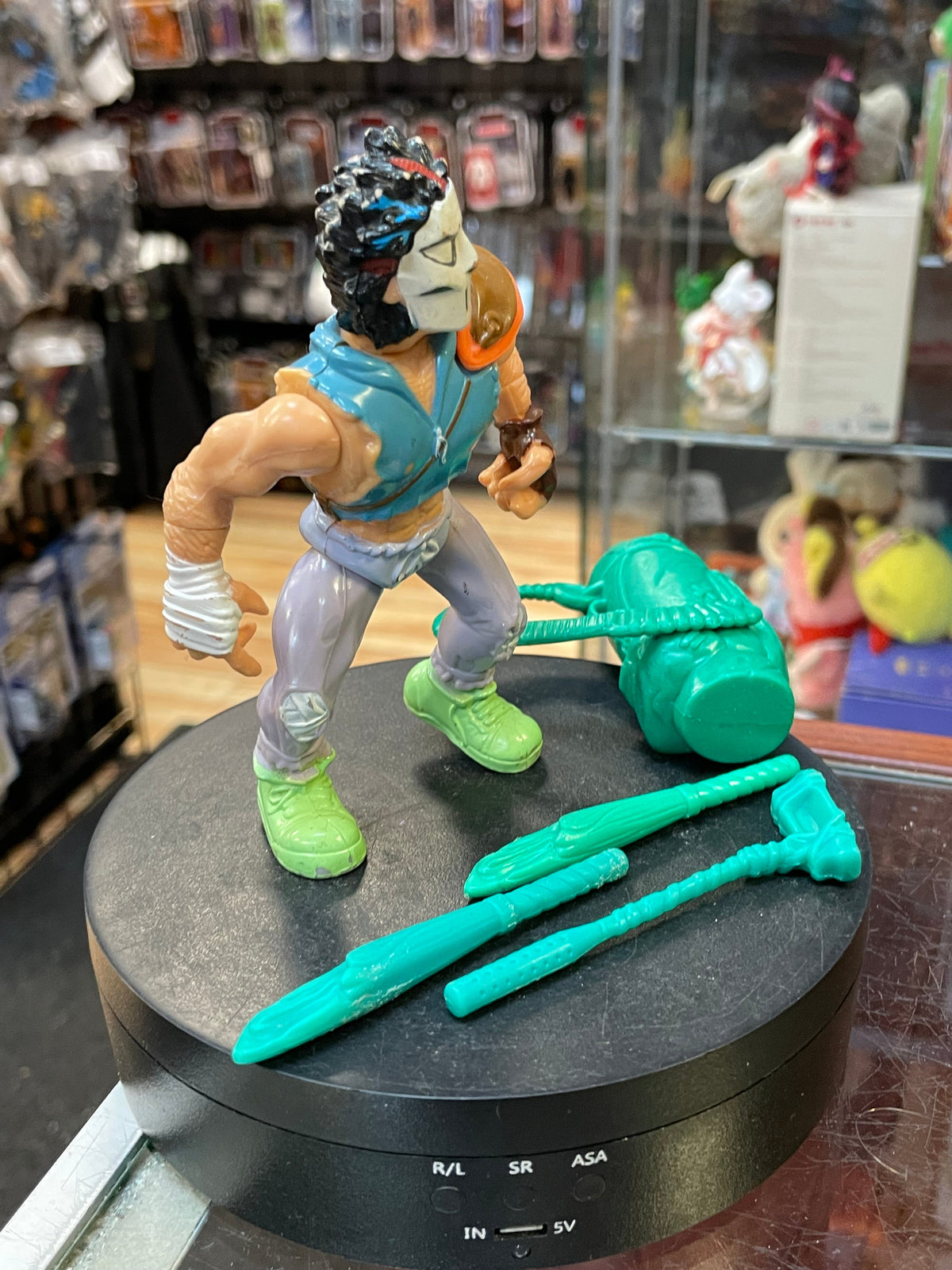 Casey Jones 2455 (TMNT Ninja Turtles, Playmates) **COMPLETE** product image 5, provided for visual reference and product