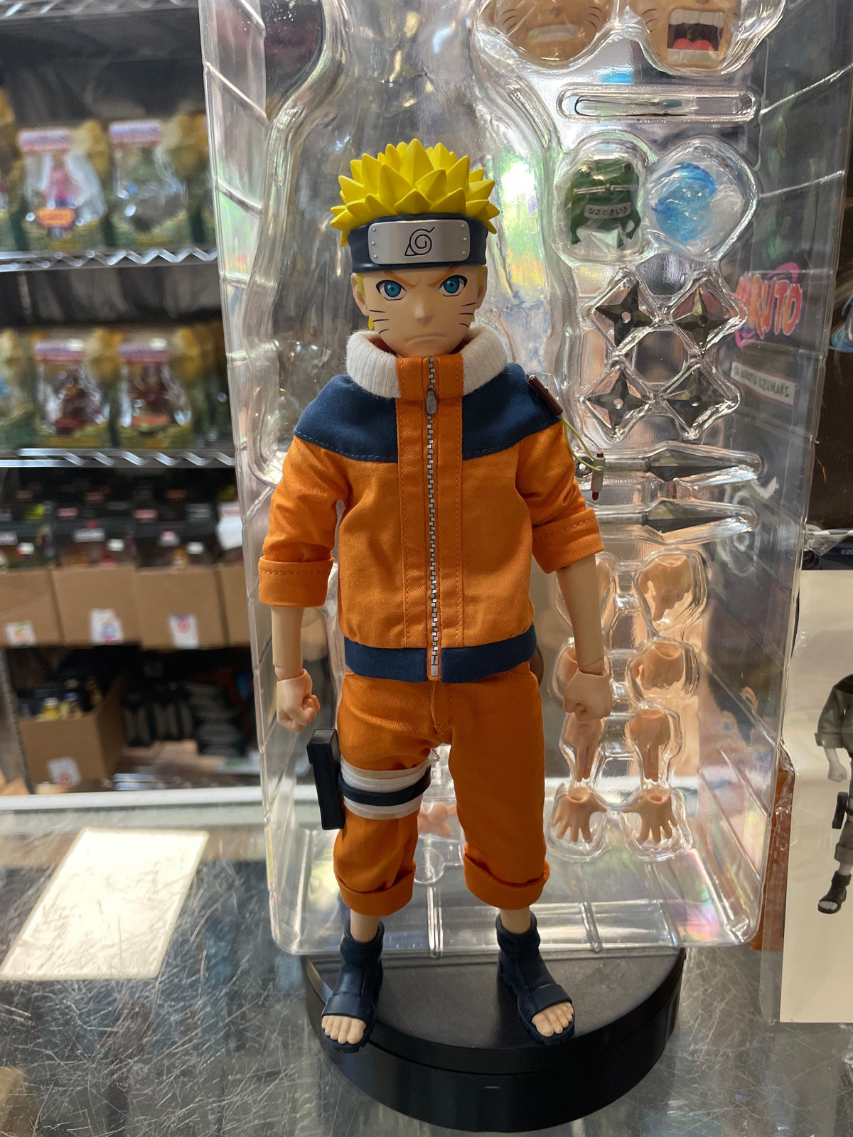 Naruto Uzumaki 1/6 Scale (Naruto Shippuden, FigZero Three Zero) COMPLETE product image 2, provided for visual reference and
