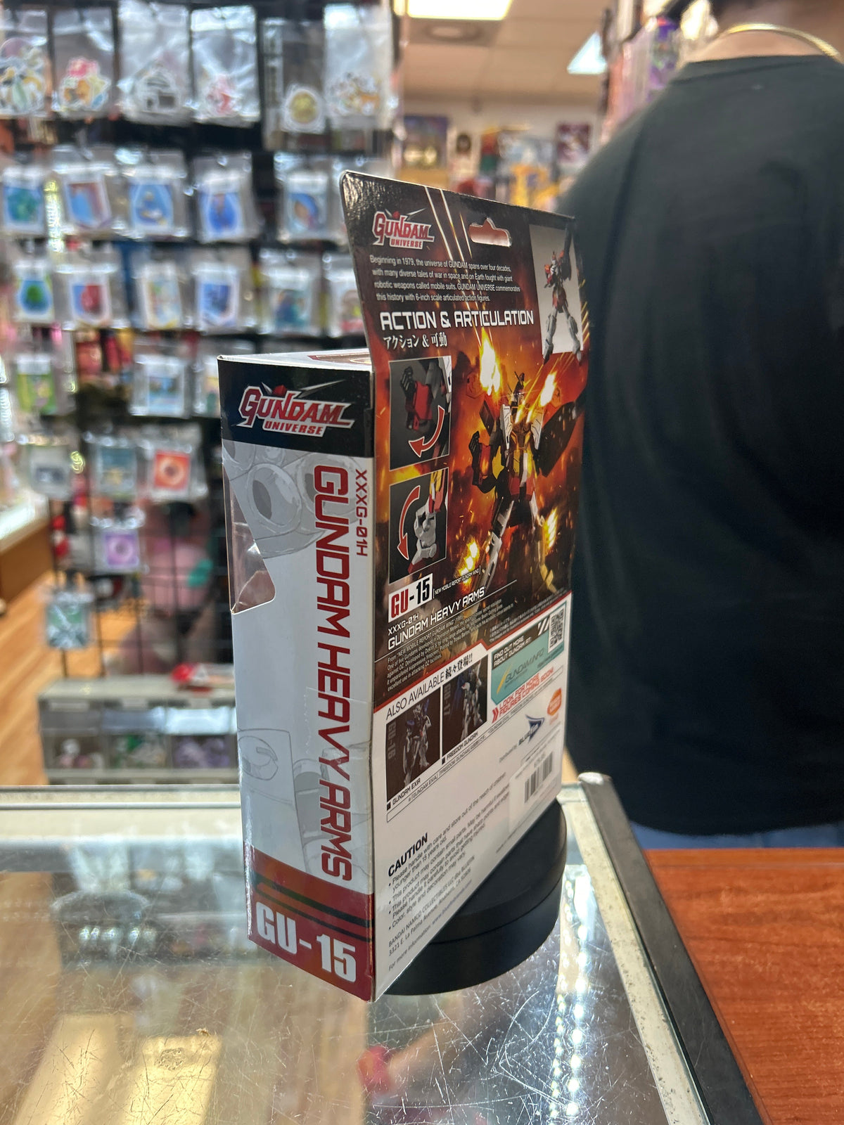 Heavy Arms XXXG-01H (Bandai, Gundam Universe) **SEALED** product image 5, provided for visual reference and product detail