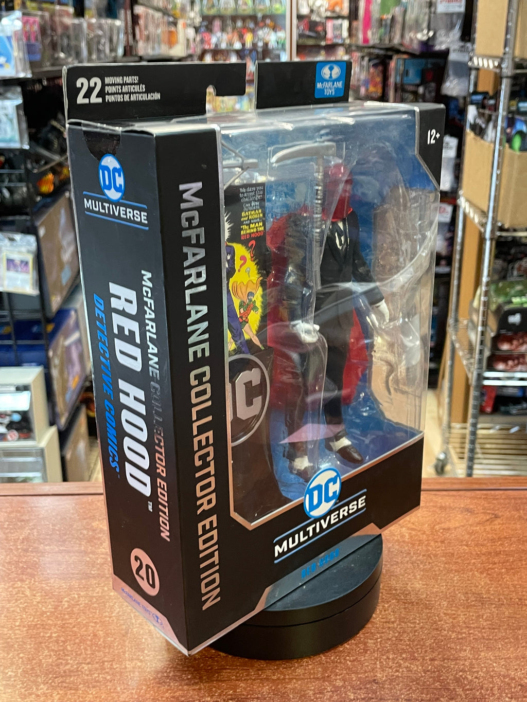 Detective Comic Red Hood -Collectors- (DC Multiverse, McFarlane) **SEALED** product image 3, provided for visual reference