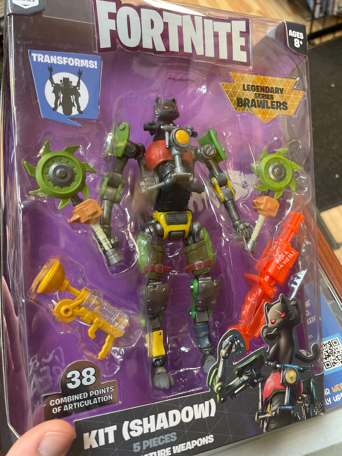 Kit Shadow -Legendary Brawlers- (Fortnite, Jazwares) **SEALED** product image 4, provided for visual reference and product