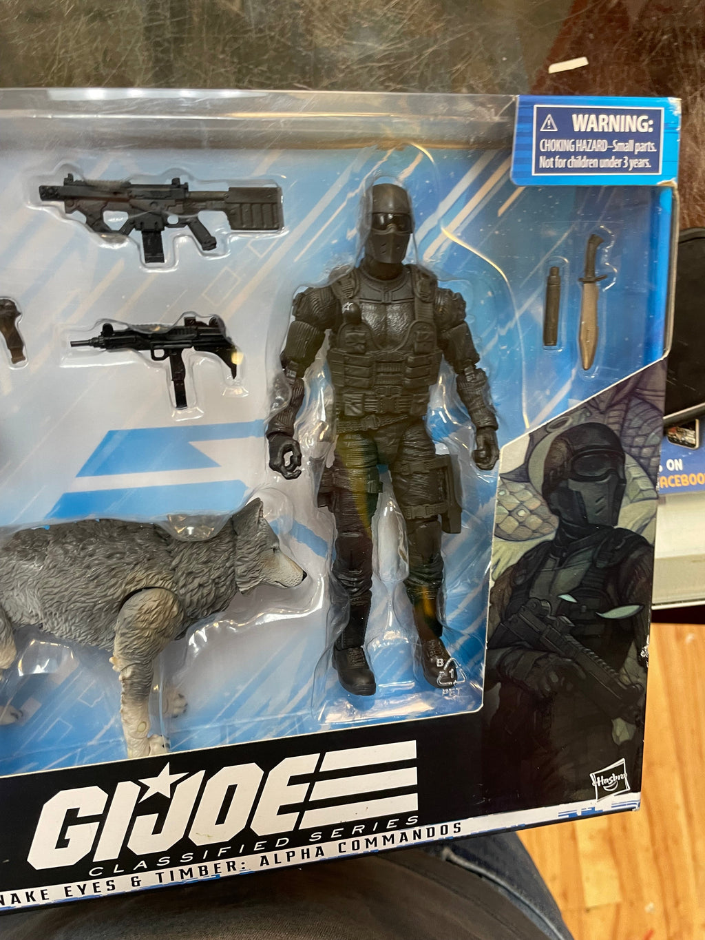Snakeeyes & Timber (GI Joe Classifieds, Hasbro) **SEALED** product image 7, provided for visual reference and product detail