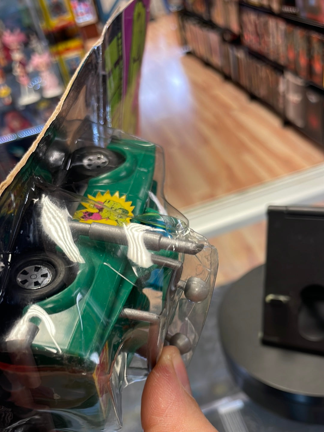 Incredible Hulk Van Zoom Power Ejector (Vintage Marvel 1979, AHI) Sealed product image 14, provided for visual reference and