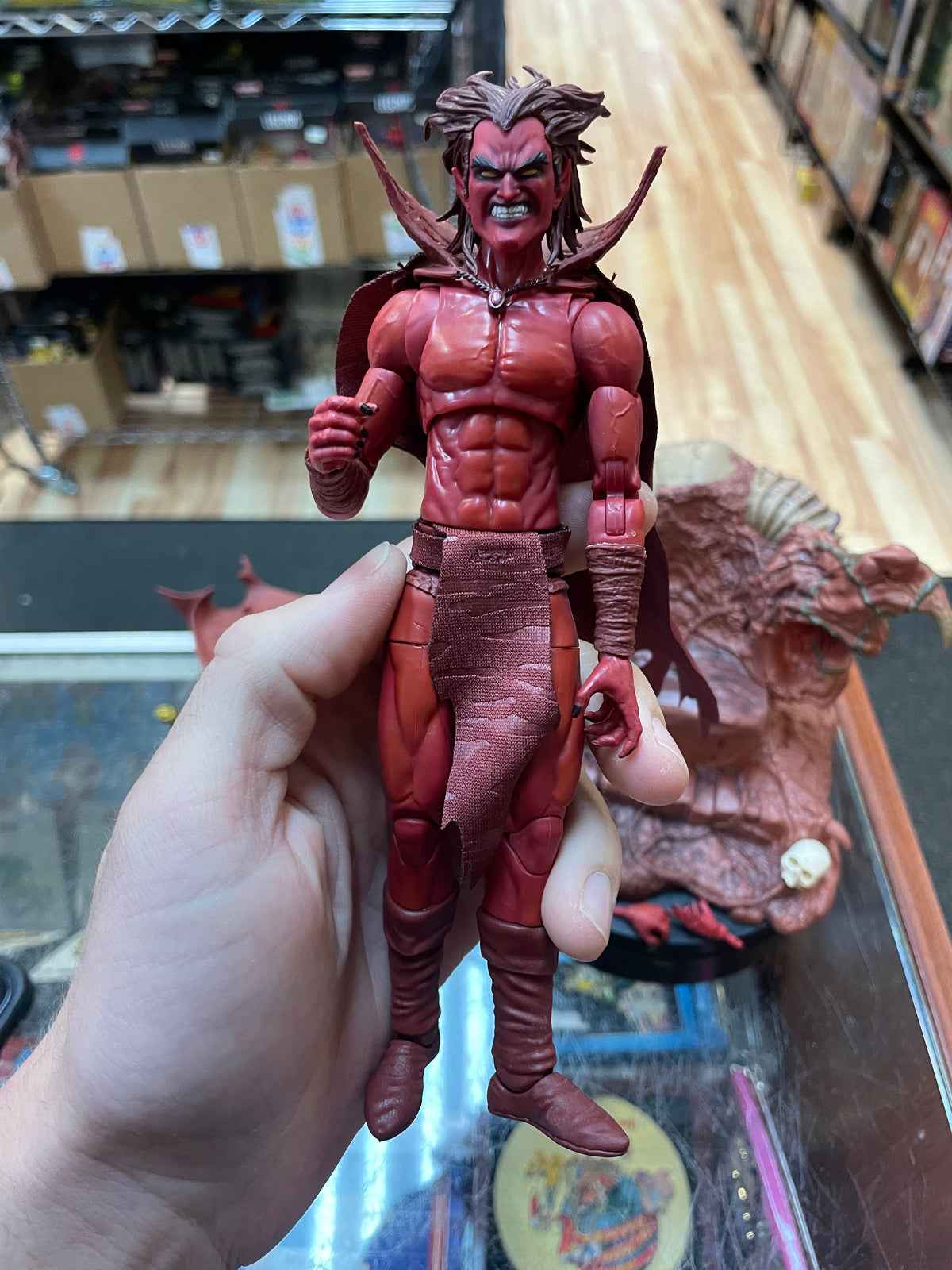 Mephisto With Throne (Marvel Legends, Hasbro) COMPLETE product image 10, provided for visual reference and product detail