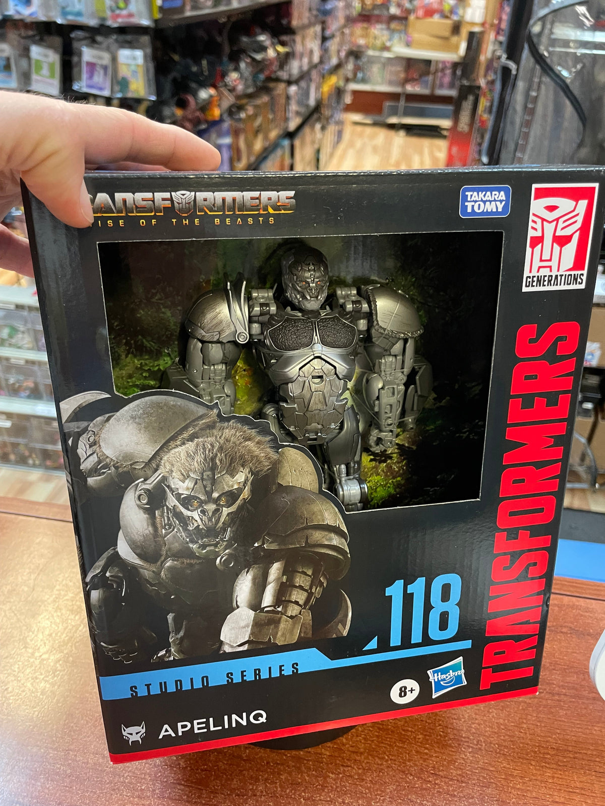 Apelinq SS-118 Leader Class (Transformers, ROTB, Hasbro) SEALED product image 4, provided for visual reference and product