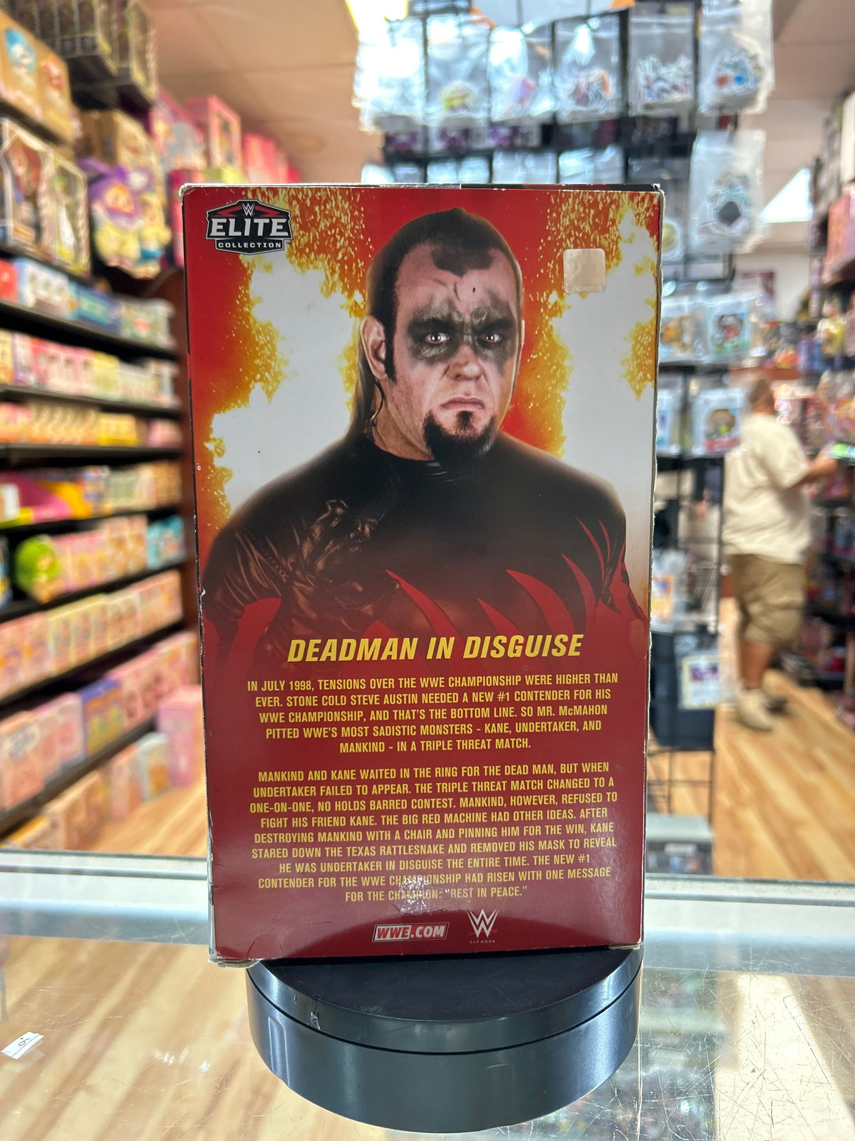 Deadman In Disguise Undertaker (Mattel, WWE Elite) **SEALED** product image 4, provided for visual reference and product