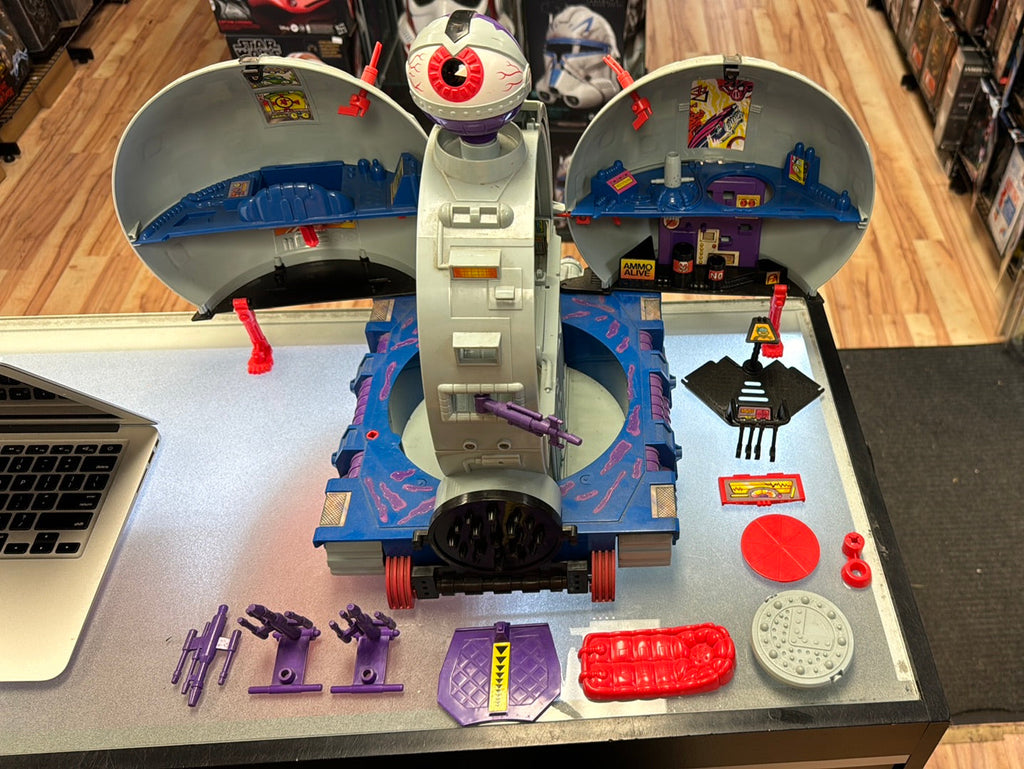 Technodrome 0200 (Vintage TMNT NInja Turtles, Playmates) Complete product image 1, provided for visual reference and product