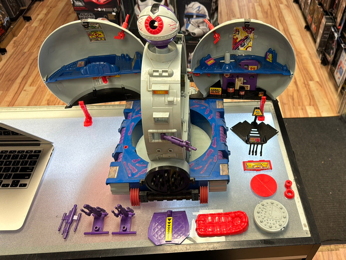 Technodrome 0200 (Vintage TMNT NInja Turtles, Playmates) Complete product image 1, provided for visual reference and product
