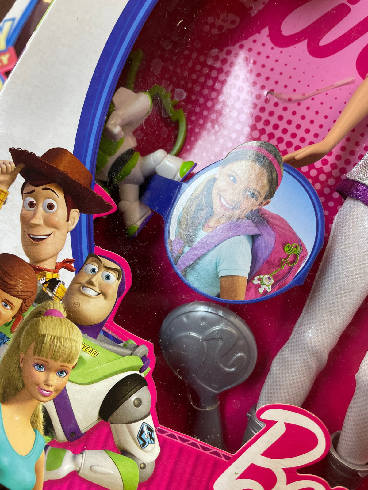 Barbie Loves Buzz #R9296 (Barbie, Toy Story 3, Mattel) SEALED product image 4, provided for visual reference and product