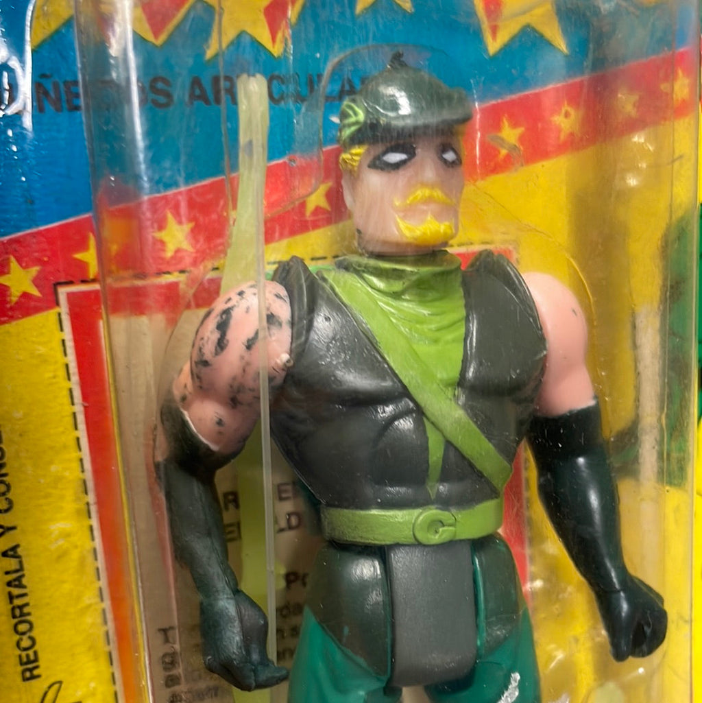 Super Amigos Green Arrow (Vintage Super Powers, Argentina Pacipa) Sealed product image 15, provided for visual reference and