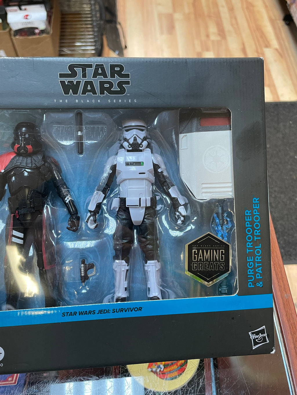 Purge Trooper & Patrol Trooper (Star Wars Black Series, Hasbro) **SEALED** product image 5, provided for visual reference