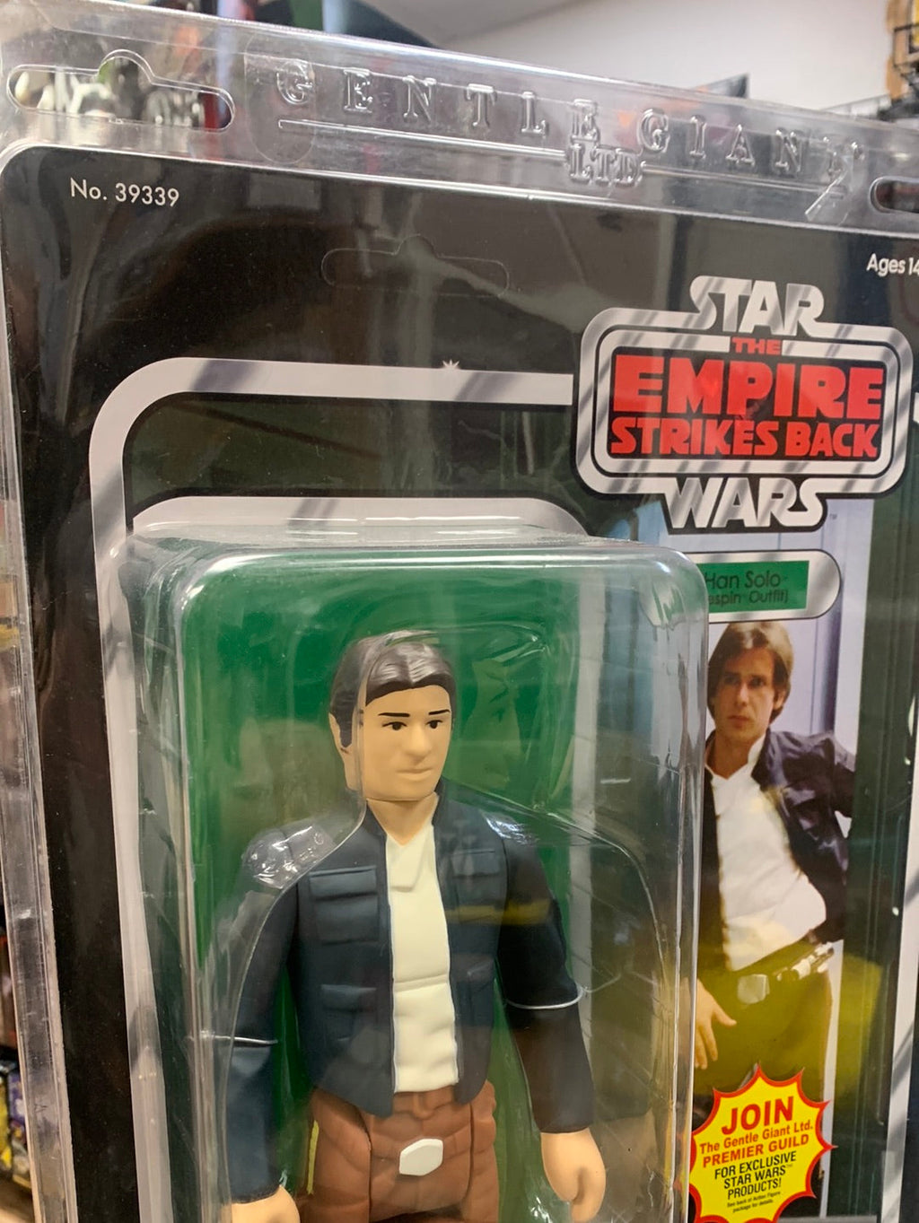 Jumbo Bespin Han Solo Figure (Gentle Giant, Star Wars) product image 2, provided for visual reference and product detail