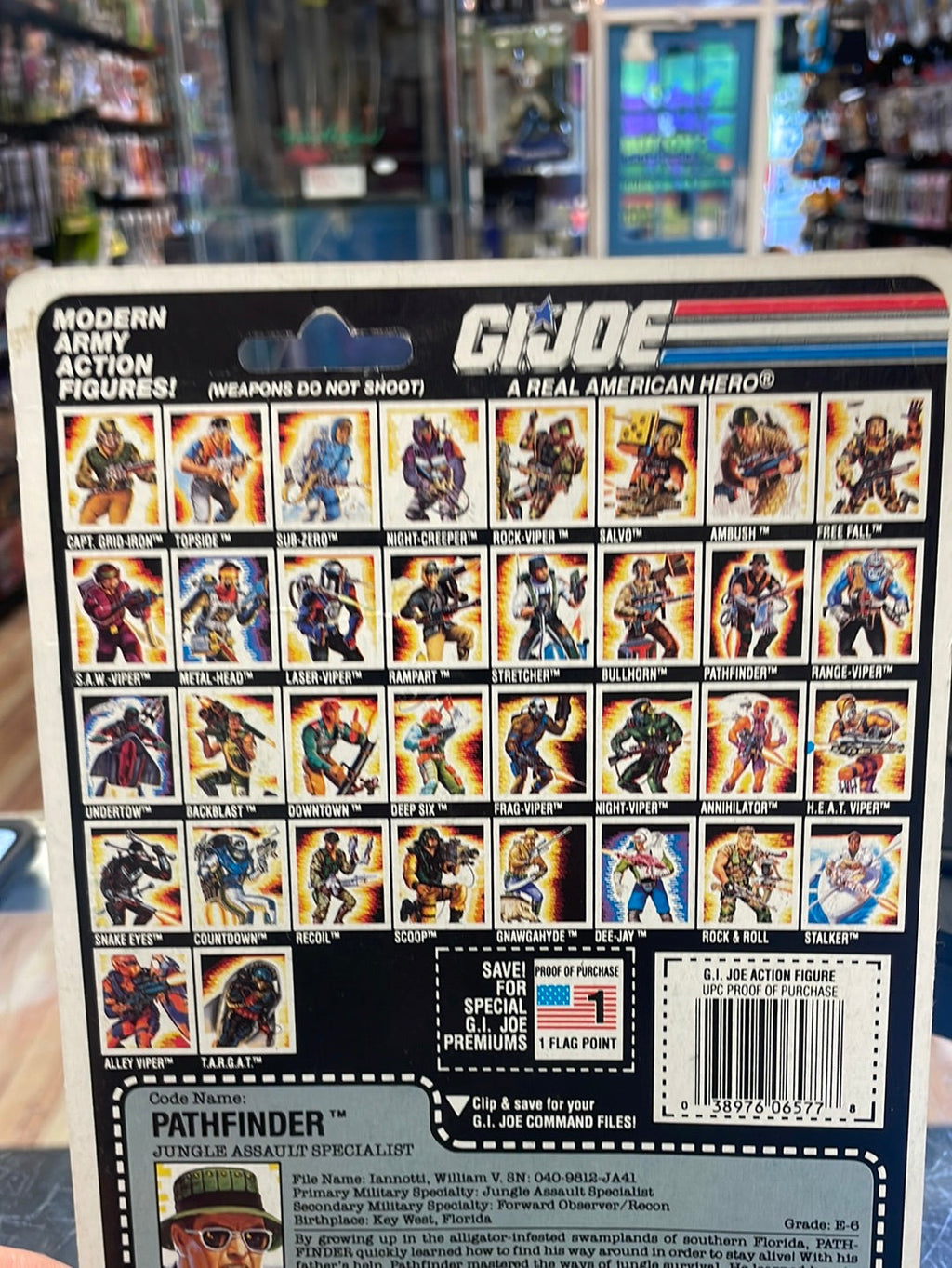 Pathfinder (Vintage GI Joe, Hasbro) Sealed product image 20, provided for visual reference and product detail review