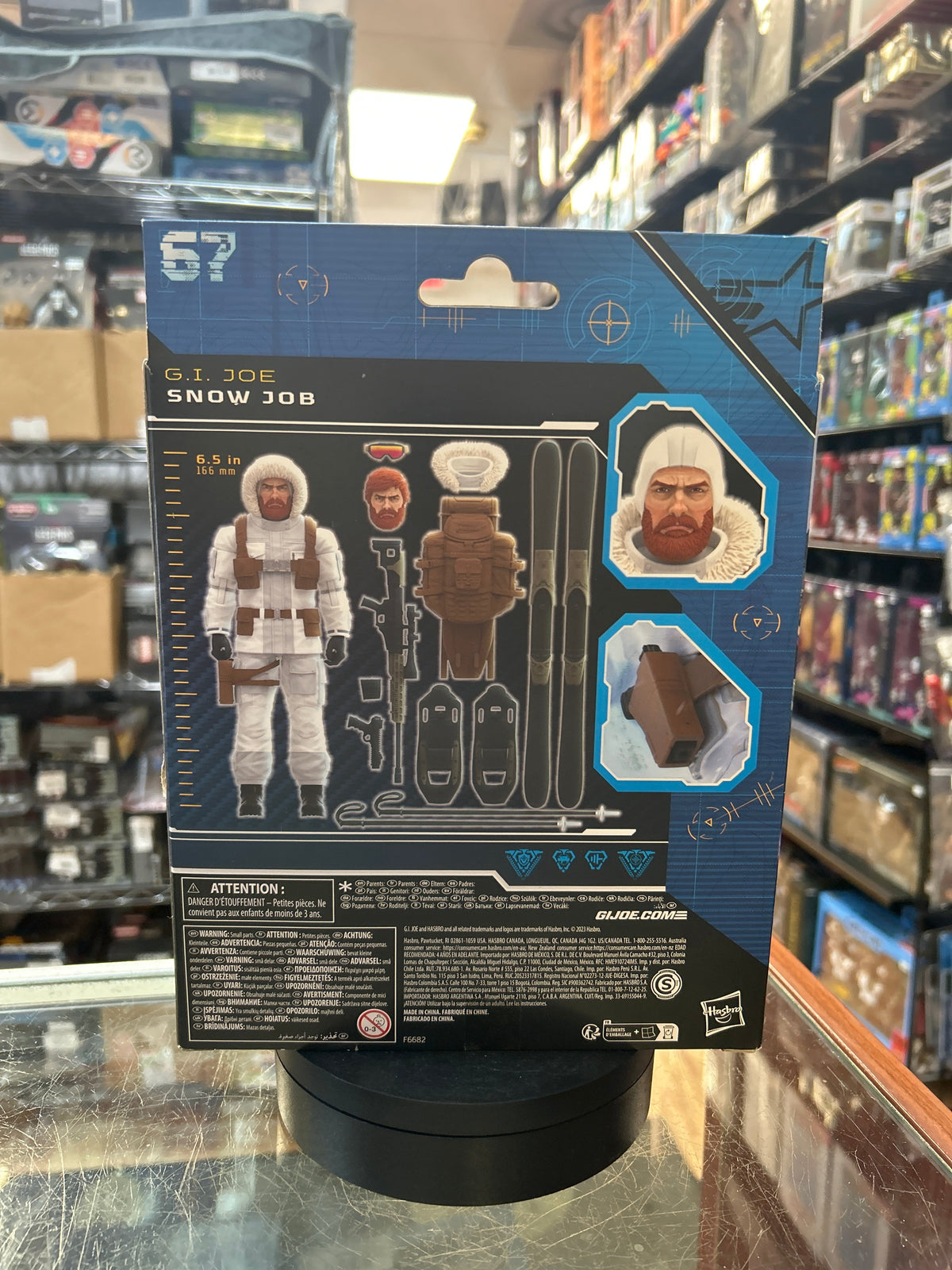 Snow Job (GI Joe Classified, Hasbro) **SEALED** product image 4, provided for visual reference and product detail review