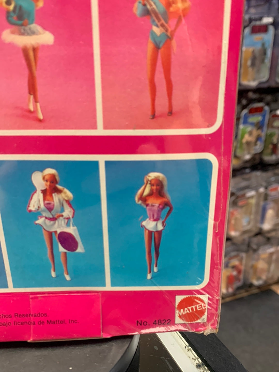 Mexico Deseños Colecciõn Reversible Cocktail 4822(Vintage Barbie, Mattel) product image 11, provided for visual reference